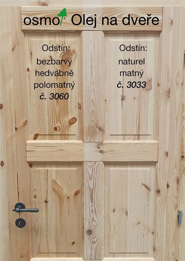 Olej na dveře a